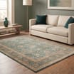 Asiatic Raja Border Runner RA03 - Teal