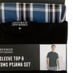 Jeff& Co by Jeff Banks Short Sleeves T-Shirt & Long Bottoms Pyjamas 