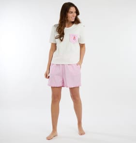 Originals Pink Stripe Catch Of The Day Pyjamas