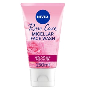 NIVEA Rose Care Micellar Face Wash with Organic Rose Water 150ml