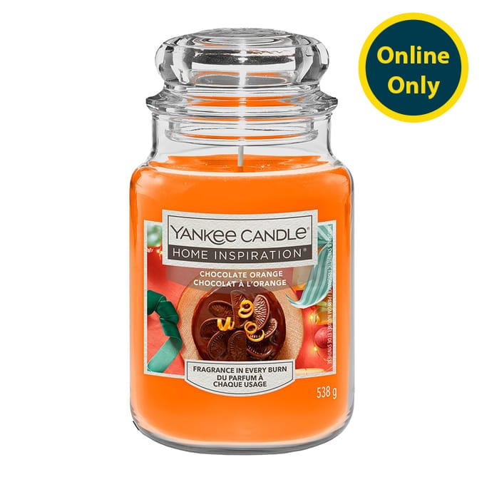Yankee Candle Home Inspirations Large Jar 538g - Chocolate Orange