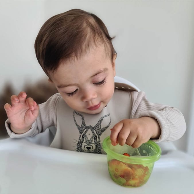 Nuby Food Pots With Lids