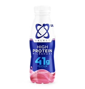 USN Select High Protein Milkshake 500ml - Strawberry x6