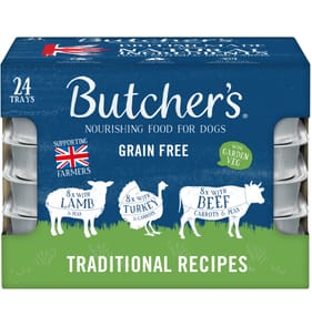 Butcher's Nourishing Food For Dogs Traditional Recipes 24 x 150g