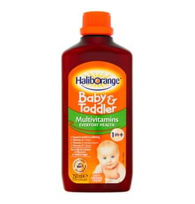Haliborange Baby & Toddler Multivitamins Tasty Orange Liquid 1m+ 250ml