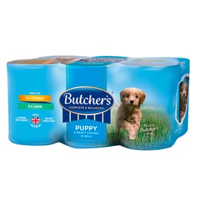 Butcher's Puppy Wet Dog Food Tins 400g x6