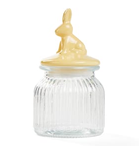 Hoppy Easter Easter Bunny Ears Sweet Jar - Yellow
