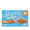 Skinny Crunch Light Salted Caramel 5 Bars Snack x10
