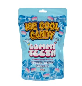Ice Cool Candy Gummy Teeth Strawberry 50g