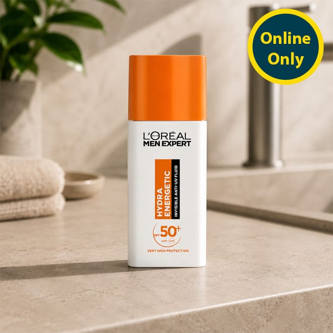 L'Oréal Men Expert Hydra Energetic Daily SPF50+ Invisible Fluid 50ml