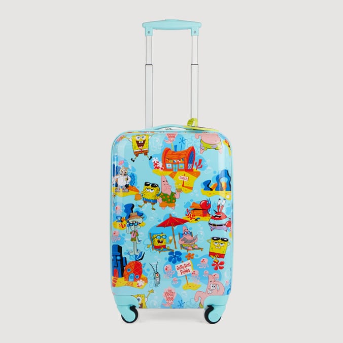 Spongebob Squarepants Hard Shell Cabin Suitcase 22" - Bikini Bottom Print