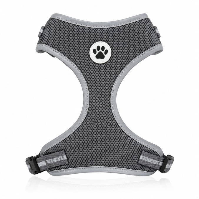 MyPet Dog Harness Grey - Medium  