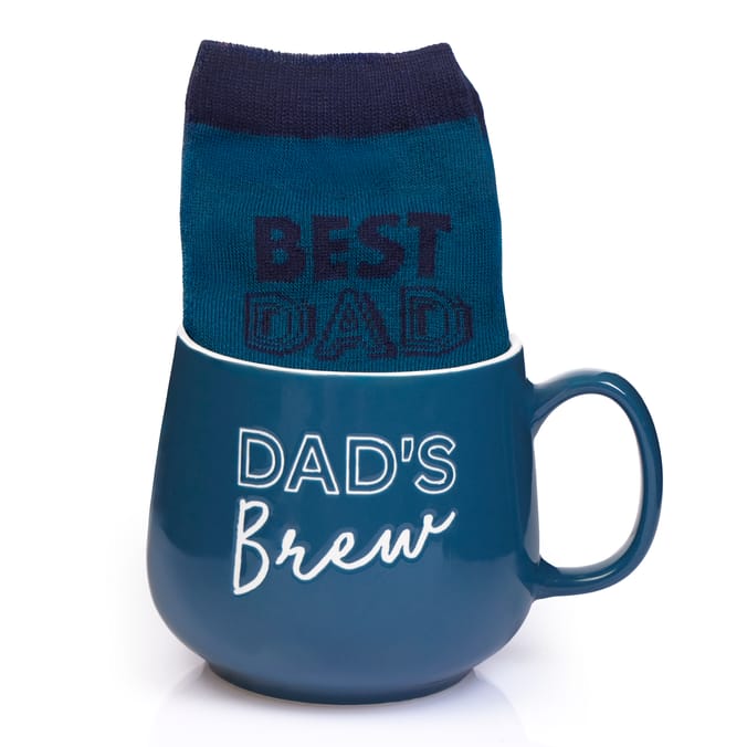 Just For You Dad Mug & Sock Set - Dad's Brew