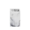 Bathroom Marble Effect Square Tumbler