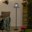 Firefly Grey Cord Solar Floor Lamp