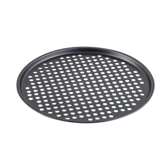 Betty Crocker Aluminum Pizza Crisper Pan - Grey