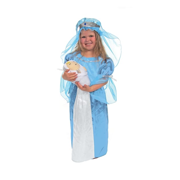 Festive Fun Nativity Mary Costume Home Bargains