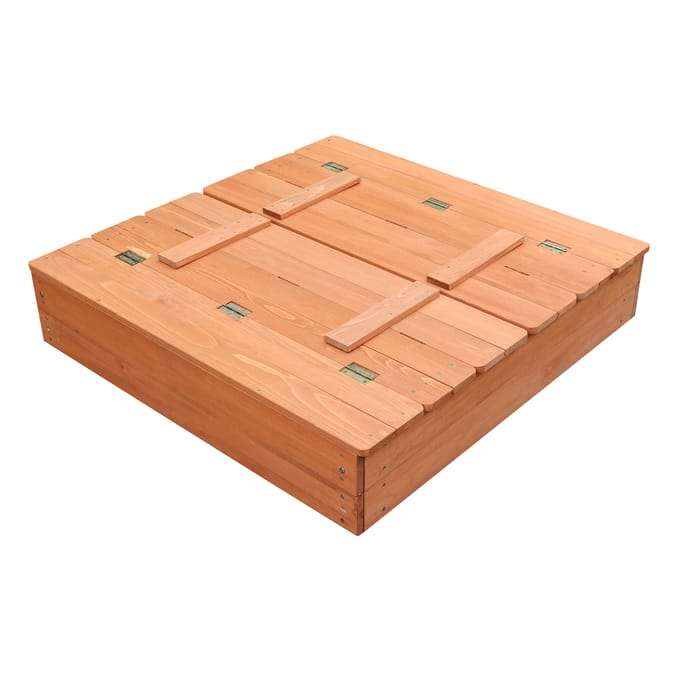 Liberty House Toys Kids Sandpit With Seating And Cover
