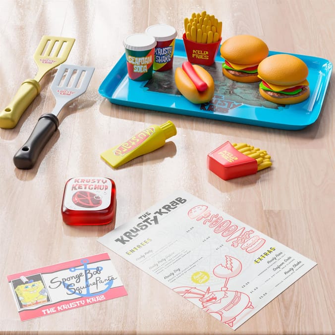 Spongebob Squarepants Krabby Patty Cook Playset