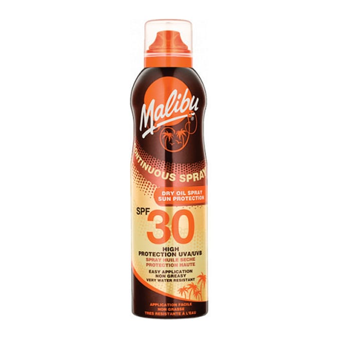Malibu Dry Oil Aerosol Spray SPF30