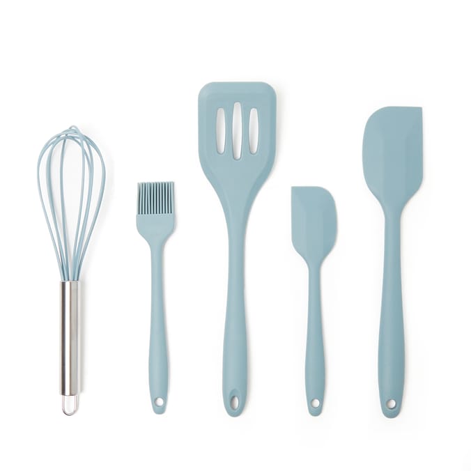 Home 5 Pieces Silicone Utensil Set