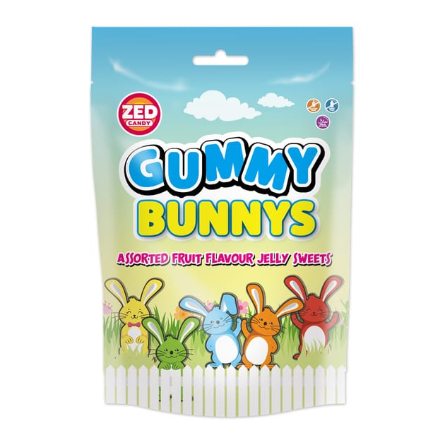 ZED Candy Gummy Bunnys Jelly Sweets 150g | Home Bargains