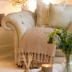 Hinch Home Knitted Throw - Natural