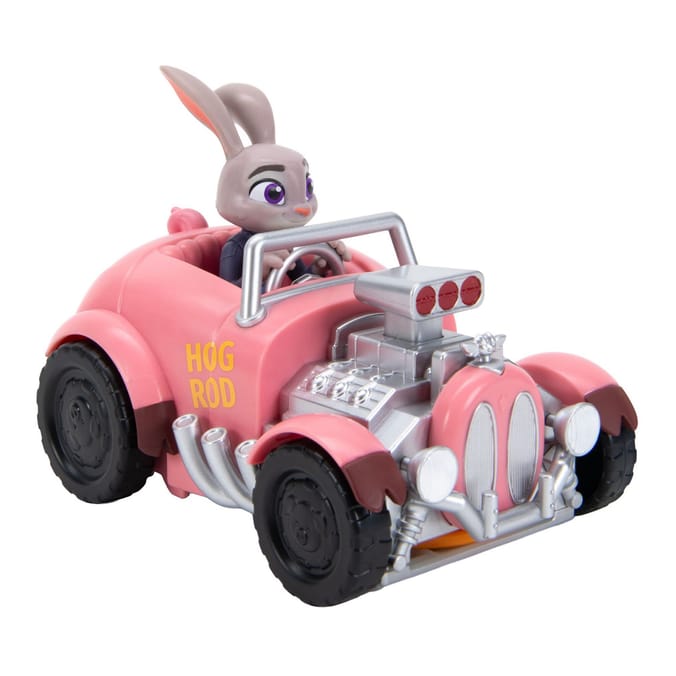 Disney Zootropolis 2 Vehicle & Figure - Judy Hopps & Hog Rod