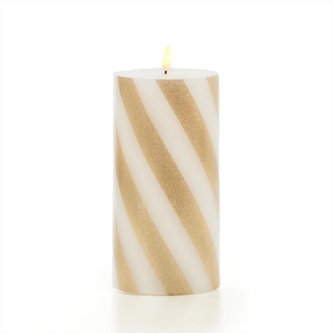 Festive Feeling Large LED Candle