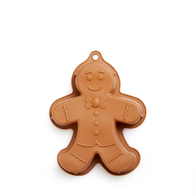 Jane Asher Christmas Silicon Cake Moulds - Gingerbread