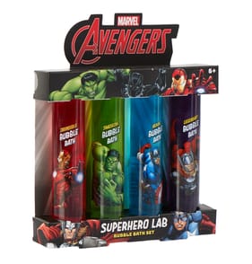 Marvel Avengers Superhero Serum Bubble Bath Set