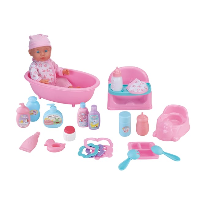 Let's Play Baby Doll Play & Accessories 