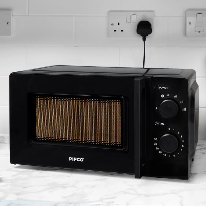 Pifco 17 Litre Microwave 700w - Black