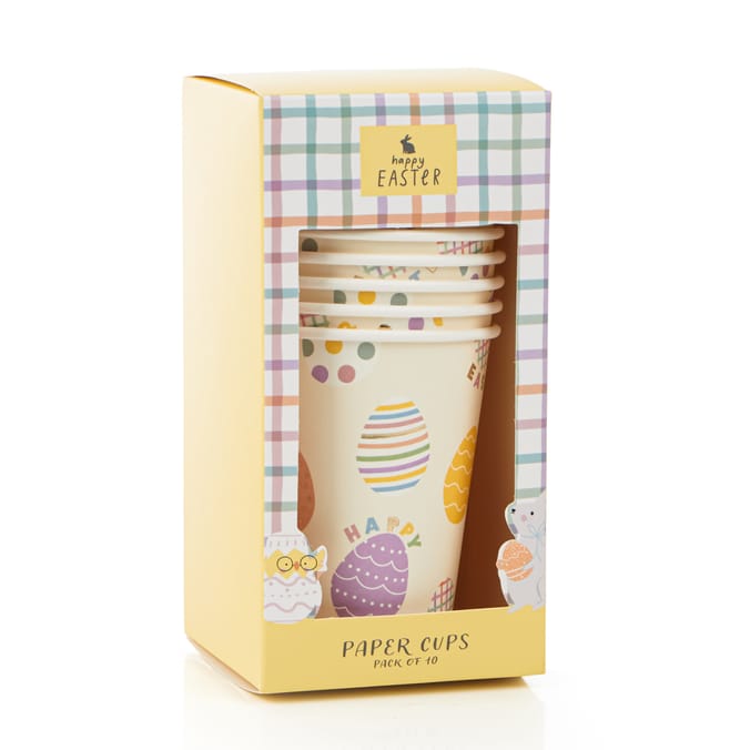 Happy Easter Easter Cups 10 Pack 