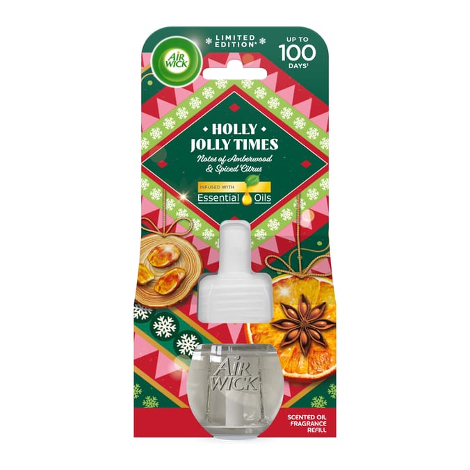 Air Wick Electrical Plug In Single Refill 19ml - Holly Jolly Times