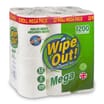 Wipe Out All Purpose 2Ply Kitchen Roll Mega Pack 12 Rolls