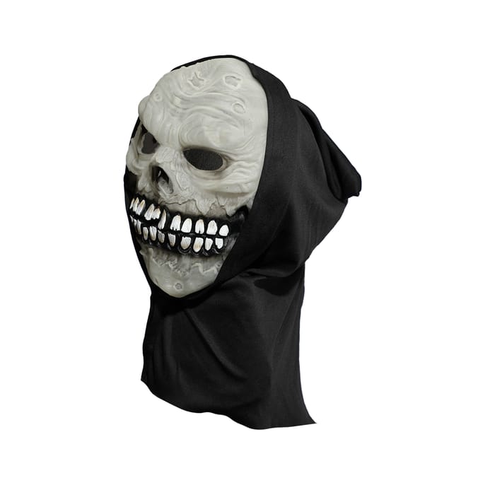Hallow Scream Dark Hooded Mask