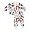 Sleigh Bells By Originals Santa & Friends Fleece Pyjamas