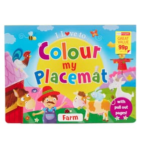  Colour My Placemat - Farm