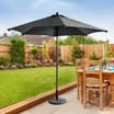 The Outdoor Living Collection Push Button Parasol 2m