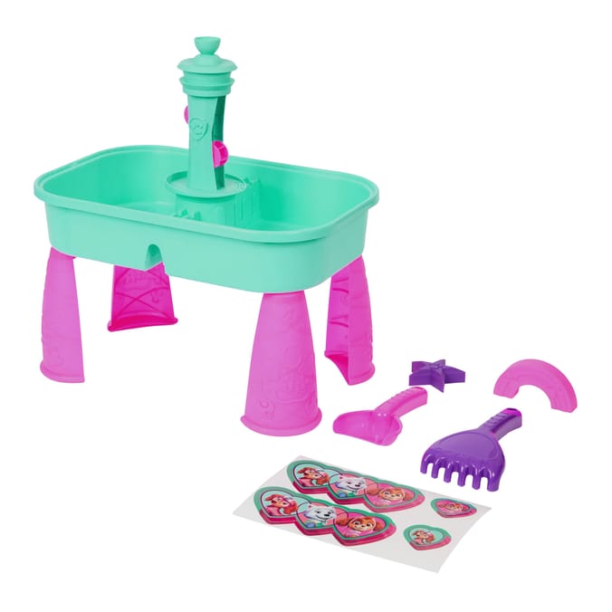 Paw Patrol Sand and Water Table - Pink Green