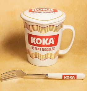 Koka Noodles Cup & Fork Gift Set