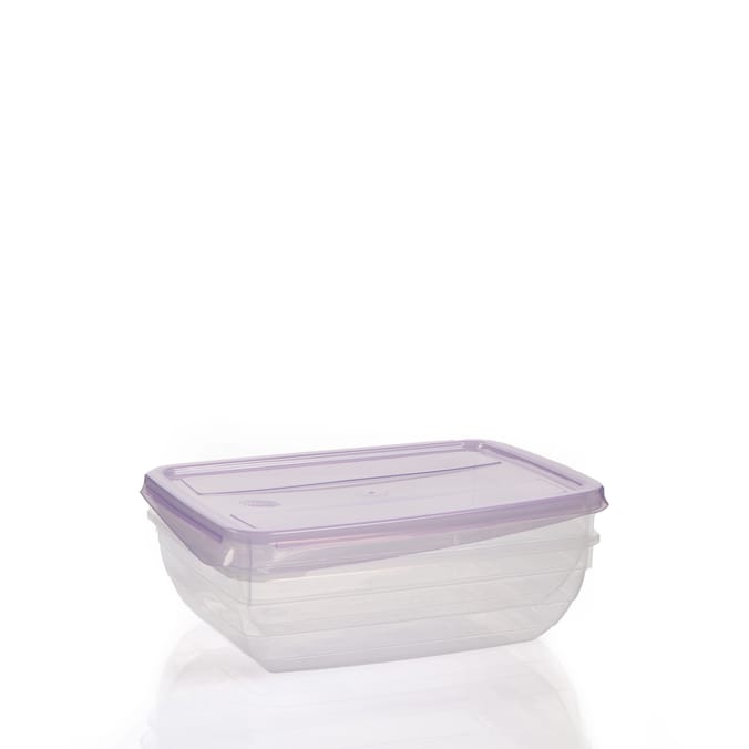 Kitchen Essentials 0.5L Food Box 5 Pack