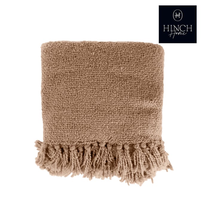 Hinch Home Knitted Throw - Natural