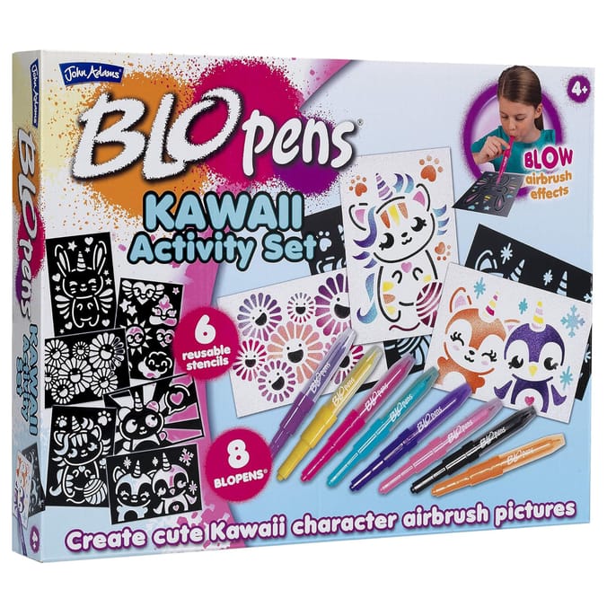 Pochoirs Blopens Centropen - Lot De 8 Pochoirs DIN A5 Pour Dessin Et Création