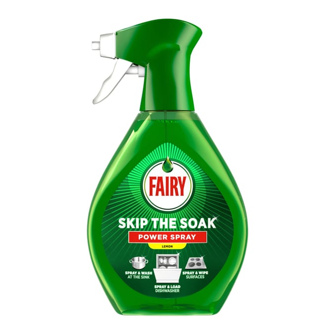 Fairy Skip The Soak Power Spray 650ml - Lemon