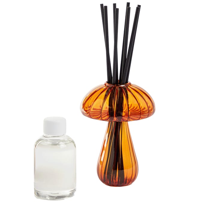 The Lifestyle Edit Autumn Mushroom Reed Diffuser - Autumn Spice