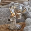 Festive Feeling LED Reindeer Snowglobe