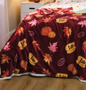 Gilmore Girls Autumn Fluffy Throw
