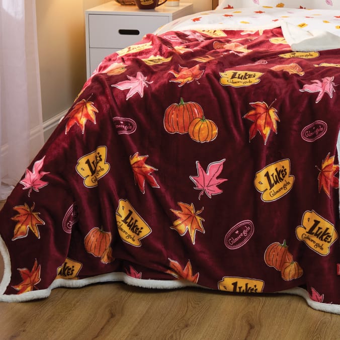 Gilmore Girls Autumn Fluffy Throw